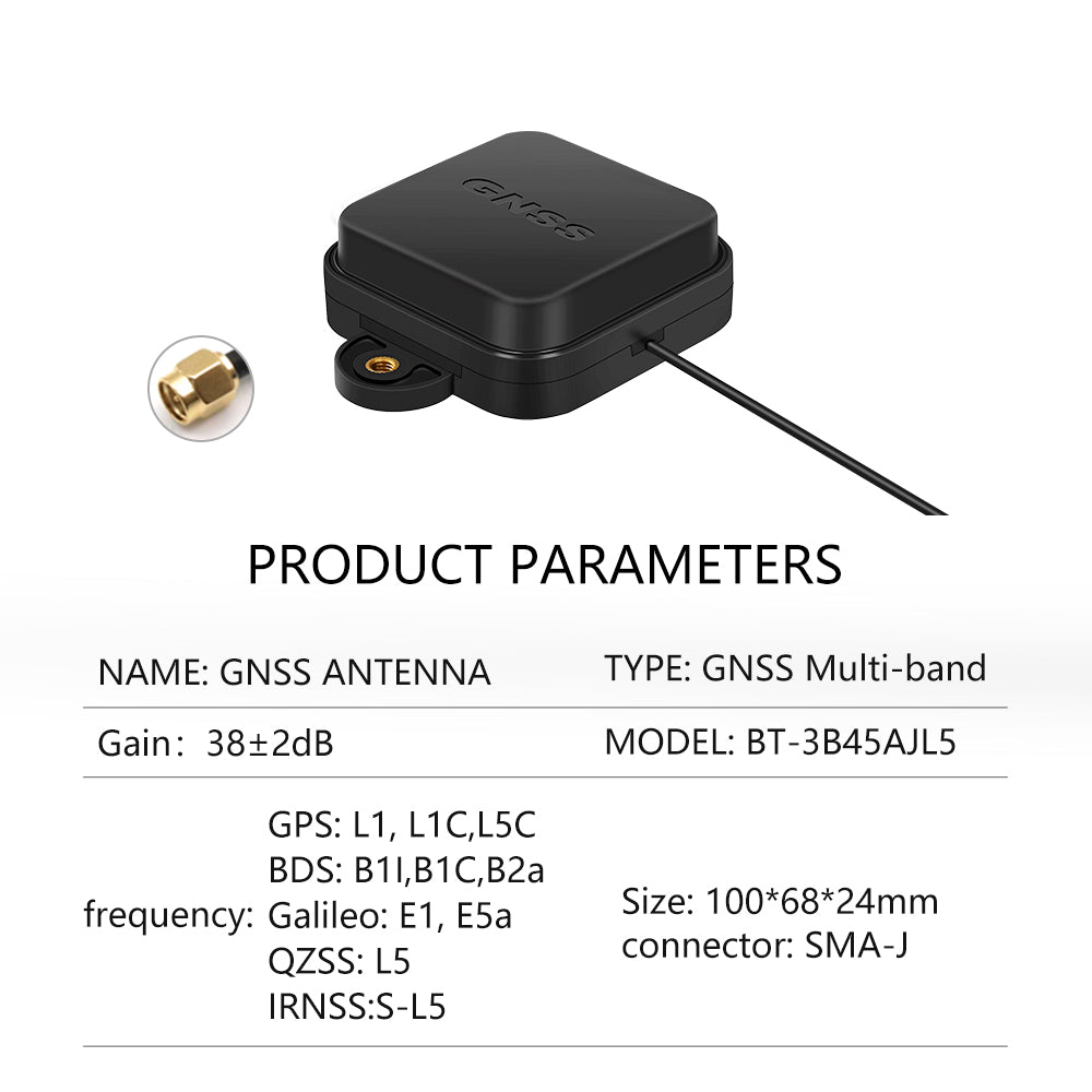 Beitian L1/L2 multi-band high precision GNSS antenna support GPS GLONASS Galileo BeiDou ANN-MB-00 RTK antenna Beitian L1/L2 multi-band high precision GNSS antenna support GPS GLONASS Galileo BeiDou ANN-MB-00 RTK antenna